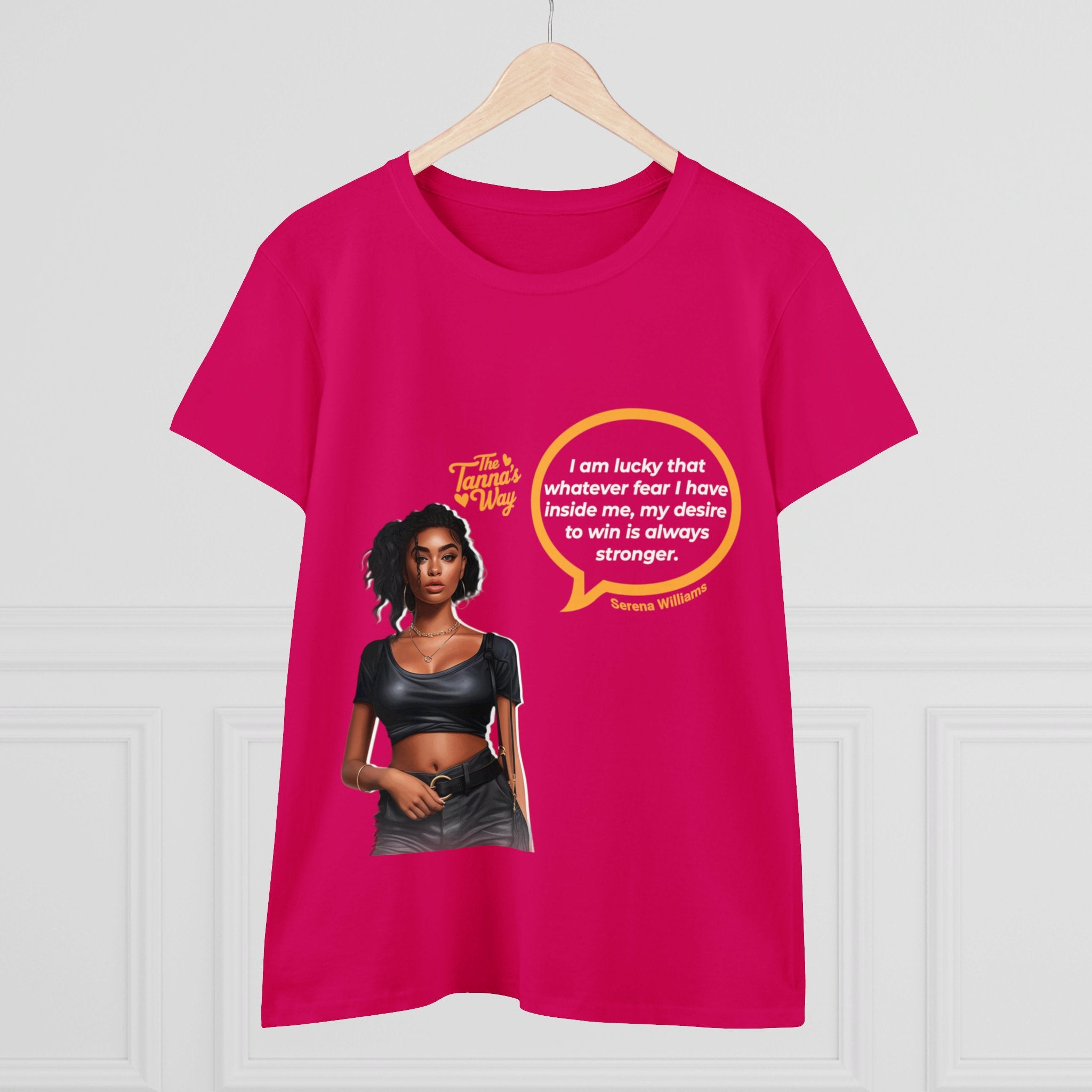 Serena Williams | Women's Midweight Cotton Tee